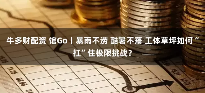 牛多财配资 馆Go丨暴雨不涝 酷暑不蔫 工体草坪如何“扛”住极限挑战？
