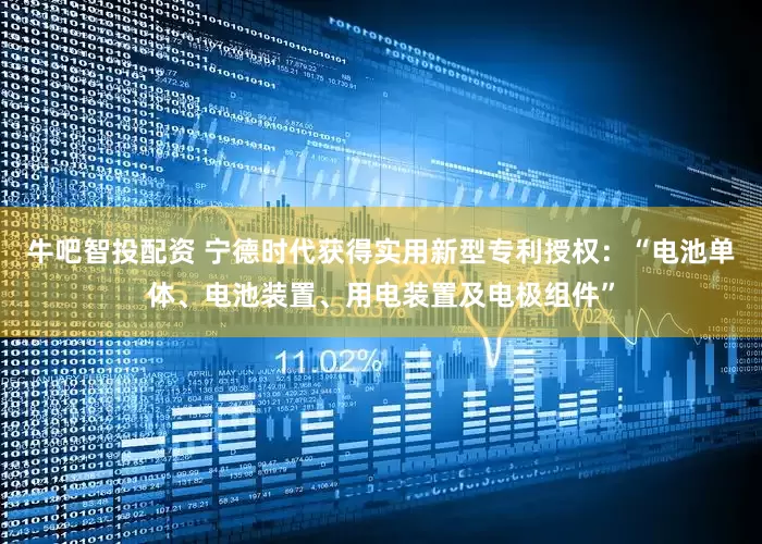 牛吧智投配资 宁德时代获得实用新型专利授权：“电池单体、电池装置、用电装置及电极组件”